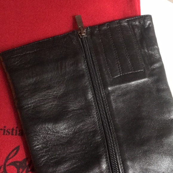 Louboutin Stiletto Boots Size 10 Euro 40 - Picture 7 of 17